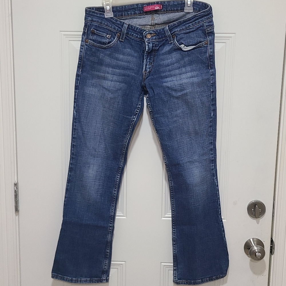 Levi's Jeans Bootcut 11 Short 524 Too Super Low